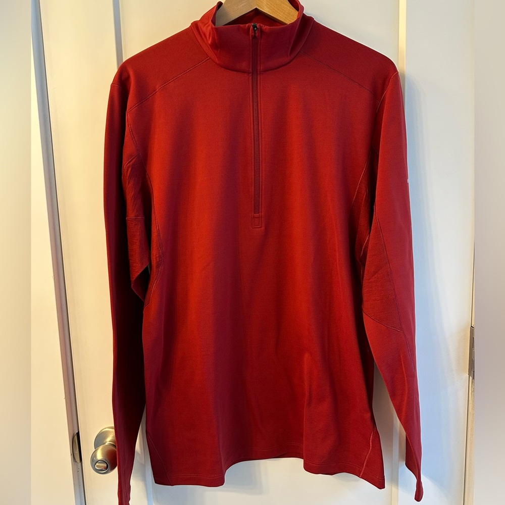 Arc’teryx Red Quarter-Zip Pullover